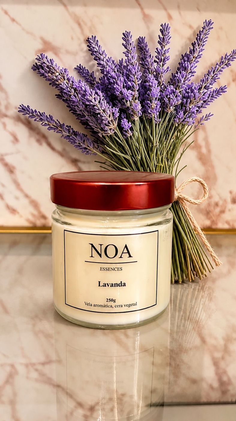 Vela Classic de lavanda